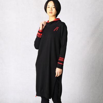 配色ロゴ入りフーディワンピース（７７７７ＩＴ０８）
