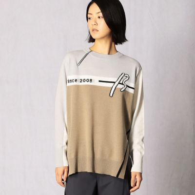 ＜β (Women)＞ファスナー　ロゴ　ニットプルオーバー（７７７７ＩＷ１５）