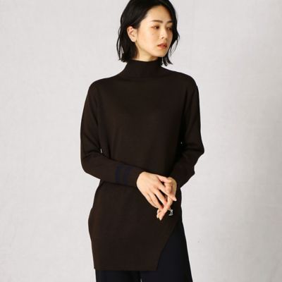 ＜β (Women)＞シームレス　斜めスリット　ニットプルオーバー（７７７７ＩＷ２３）