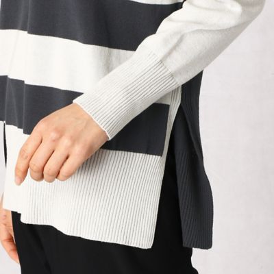 モール刺繍　ニット（７７７７ＩＹ０１）