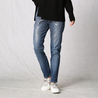 DOLCE&GABBNA 01AW安全ピンリペア加工デニムパンツ Yahoo!オークション - 新品 ドルガバ 安全ピン リペア加工
