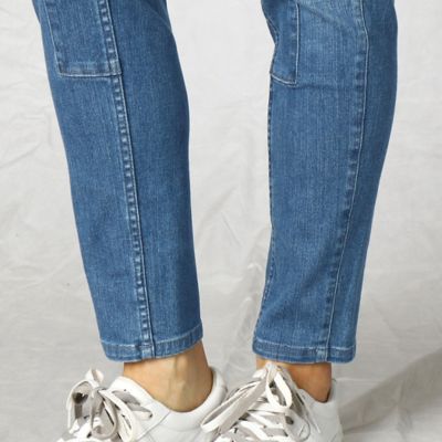 美品　β ベータ　ストレッチ　デニム ジョッパーズパンツ 110052727PG1109007?$VS_1500$