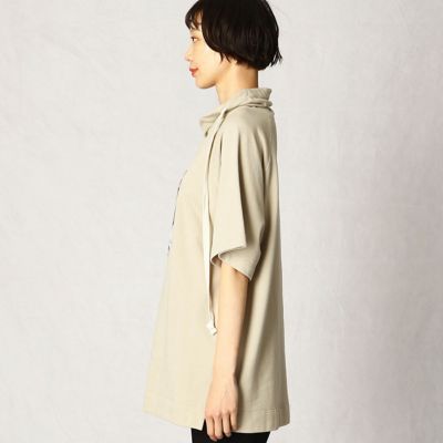 未使用✨pas de calais フラーダンディゴ天竺プリントプルオーバー 未使用✨pas de calais フラーダンディゴ天竺プリントプルオーバー