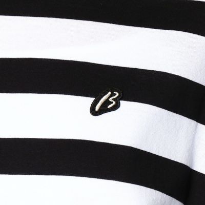 シルケット天竺ボーダー　Ｔシャツ（７７７７ＴＴ４１）