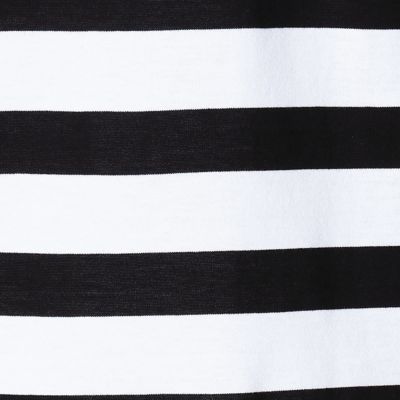 シルケット天竺ボーダー　Ｔシャツ（７７７７ＴＴ４１）