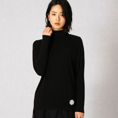 雪結晶ワッペン付き　ハイネックプルオーバー（７７７７ＴＷ５１）
