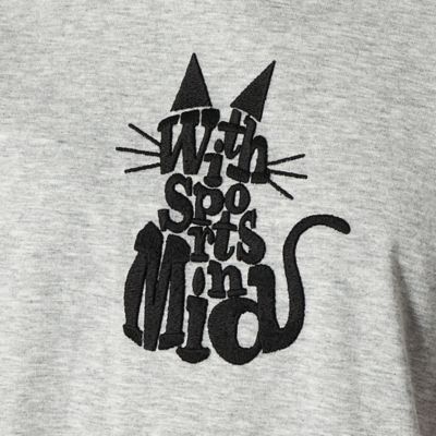 ロゴキャット刺繍　プルオーバー（７７７７ＴＹ２２）