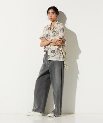ストレッチグレーデニムパンツ（7778PO16） | β (Women