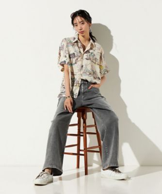 ストレッチグレーデニムパンツ（7778PO16） | β (Women