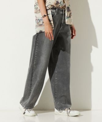 ストレッチグレーデニムパンツ（7778PO16） | β (Women