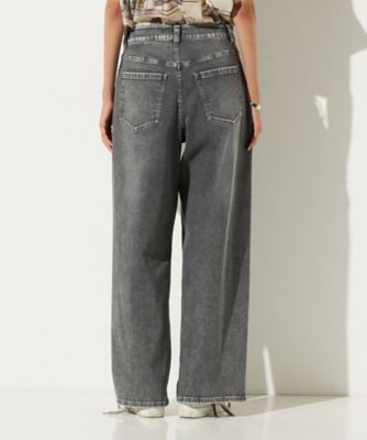 ストレッチグレーデニムパンツ（7778PO16） | β (Women