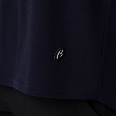 〔＋サイズ〕ミニロゴワッペン付き　ハイネックプルオーバー（７７８０ＴＡ４２）