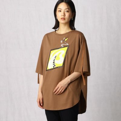〔＋サイズ〕スケボープリント　Ｔシャツ（７７８０ＴＹ５４）