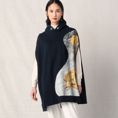 ＜β (Women)＞セントラルタンブラー　起毛ケーププルオーバー（７７９７ＴＡ４９）