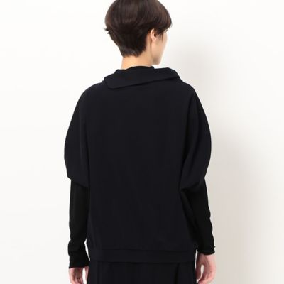 〔　＋サイズ　〕　ハイテンションポンチ　コクーンプルオーバー（７８０１ＥＣ０３）