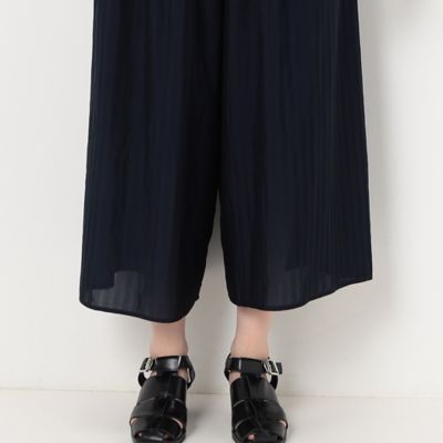 〔　＋サイズ　〕　シアーストライプ　ゴムパンツ（７８０１ＰＤ０１）