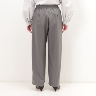 〔　＋サイズ　〕　【セットアップ対応】パウダーツイルストレッチ　ワイドパンツ（７８０１ＰＥ０１）