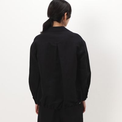 〔　＋サイズ　〕　紙コットンギャバジン　シャツジャケット（７８０２ＪＥ０１）
