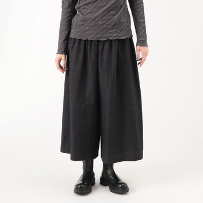 ＜Gabardine K.T+ (Women/大きいサイズ)＞〔　＋サイズ　〕　【セットアップ対応】ウール変形平織りゴム　パンツ（７８０２ＰＦ０１）