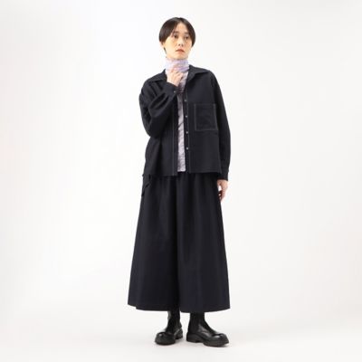 〔　＋サイズ　〕　【セットアップ対応】ウール変形平織りゴム　パンツ（７８０２ＰＦ０１）