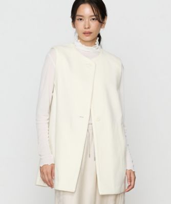 Gabardine K.T+ (Women/大きいサイズ)/ギャバジンケーティープラス 〔　＋サイズ　〕　やわらかメルトン　ノーカラージレ（７８０４ＪＩ０１）