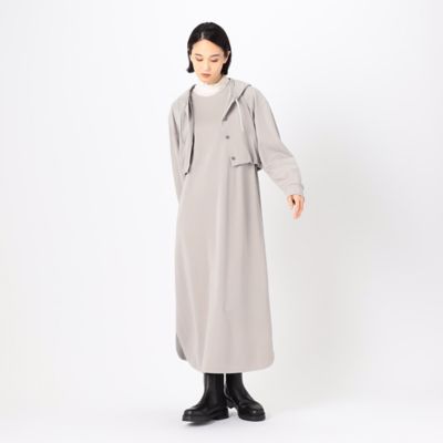 〔　＋サイズ　〕　ハイテンションポンチ　パーカドレス（７８０４ＯＧ０２）