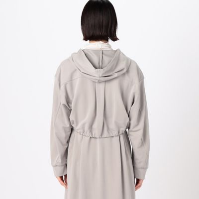 〔　＋サイズ　〕　ハイテンションポンチ　パーカドレス（７８０４ＯＧ０２）