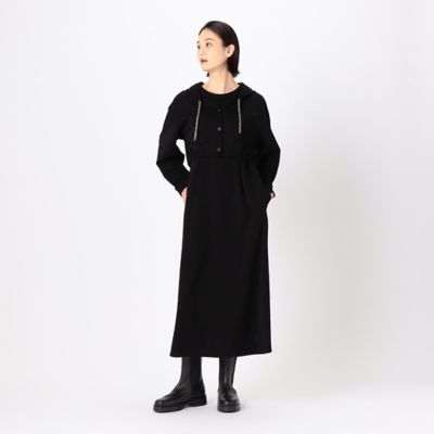 〔　＋サイズ　〕　ハイテンションポンチ　パーカドレス（７８０４ＯＧ０２）