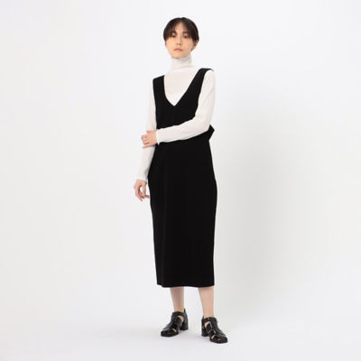 ＜Gabardine K.T+ (Women/大きいサイズ)＞〔　＋サイズ　〕　ハイテンションポンチ　ジャンバースカート（７８０４ＯＧ０４）