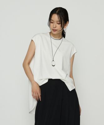 ＜Gabardine K.T+ (Women/大きいサイズ)＞〔　＋サイズ　〕　ハイテンションポンチライト　フレンチスリーブロングプルオーバー（７８０７ＥＫ１６）