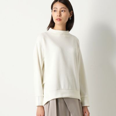 ＜Gabardine K.T+ (Women/大きいサイズ)＞〔＋サイズ〕【セットアップ対応】ニットコール　プルオーバー（７８０７ＥＷ０８）