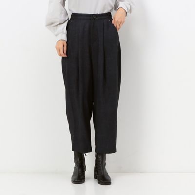 ＜Gabardine K.T+ (Women/大きいサイズ)＞〔＋サイズ〕【洗える】デニム調プリント　ジョッパーズ風パンツ（７８１５ＰＡ０３）