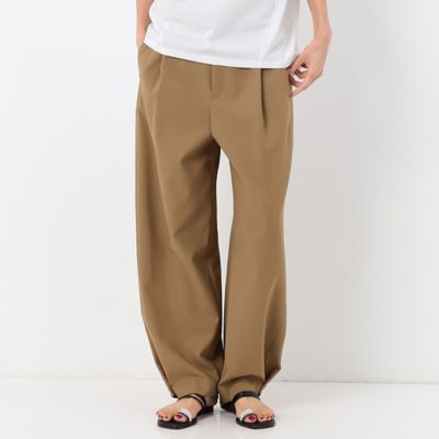 〔　＋サイズ　〕　【洗える】モダンコットン　コクーンパンツ（７８１５ＰＣ１２）