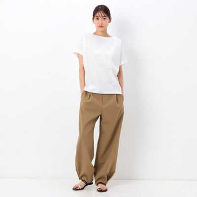 〔　＋サイズ　〕　【洗える】モダンコットン　コクーンパンツ（７８１５ＰＣ１２）