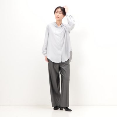 〔　＋サイズ　〕　ハイテンションポンチ　ワイドパンツ（７８１５ＰＥ０３）