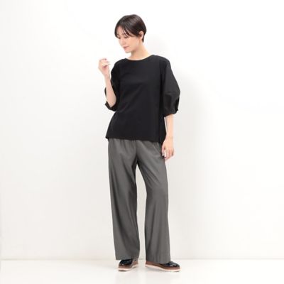 〔　＋サイズ　〕　ハイテンションポンチ　ワイドパンツ（７８１５ＰＥ０３）
