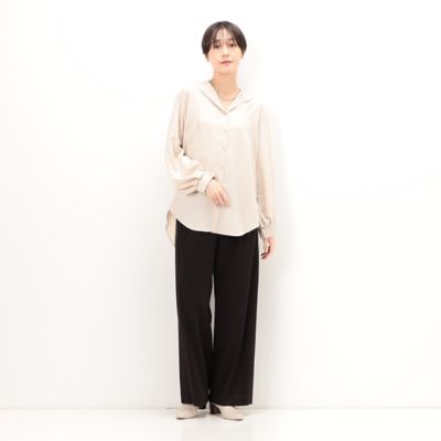 〔　＋サイズ　〕　ハイテンションポンチ　ワイドパンツ（７８１５ＰＥ０３）