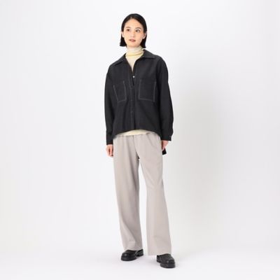 〔　＋サイズ　〕　ハイテンションポンチ　ワイドパンツ（７８１５ＰＧ０３）