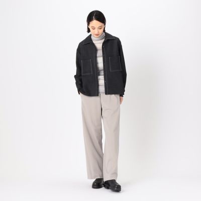 〔　＋サイズ　〕　ハイテンションポンチ　ワイドパンツ（７８１５ＰＧ０３）