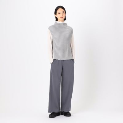 〔　＋サイズ　〕　ハイテンションポンチ　ワイドパンツ（７８１５ＰＧ０３）