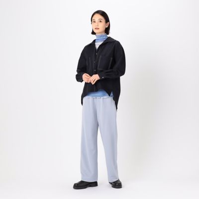 〔　＋サイズ　〕　ハイテンションポンチ　ワイドパンツ（７８１５ＰＧ０３）