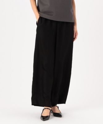 Gabardine K.T+ (Women/大きいサイズ)/ギャバジンケーティープラス 〔　＋サイズ　〕　麻調合繊　ワイドパンツ（７８１５ＰＨ０５）