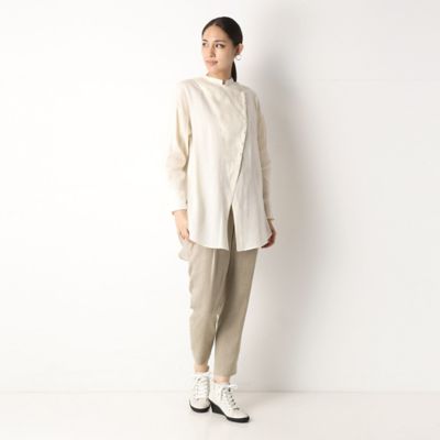 〔＋サイズ〕ナチュラル合繊　テーパードパンツ（７８１５ＰＷ０１）