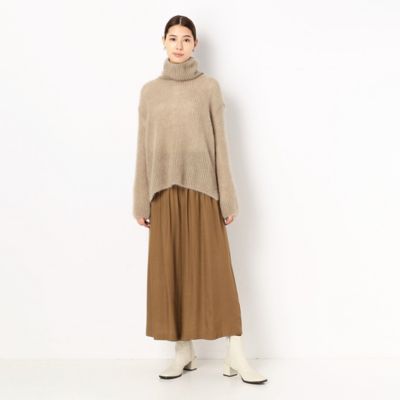 〔＋サイズ〕【洗える】キュプラレーヨン　ゴムガウチョパンツ（７８１５ＰＷ０５）