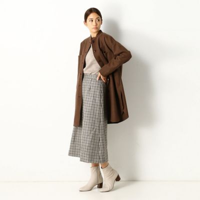 〔＋サイズ〕チェック柄　キュロット（７８１５ＰＷ１０）