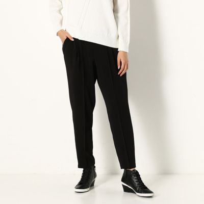 ＜Gabardine K.T+ (Women/大きいサイズ)＞〔＋サイズ〕【ウォッシャブル】２ＷＡＹストレッチツイル　とろ～んサルエルパンツ（７８１５ＰＹ０２）
