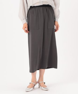 Gabardine K.T+ (Women/大きいサイズ)/ギャバジンケーティープラス 〔　＋サイズ　〕　肉厚ハイテンションポンチ　タイトスカート（７８１６ＦＩ０２）