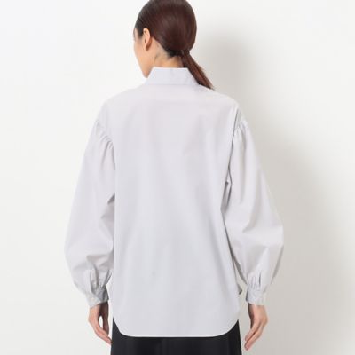 〔　＋サイズ　〕　コットンポリブロード　たっぷりブラウス（７８２０ＢＥ０４）