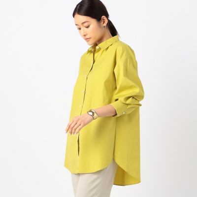 ＜Gabardine K.T+ (Women/大きいサイズ)＞〔　＋サイズ　〕　【洗える】エステネージュ　カラーシャツ（７８２０ＨＣ０５）
