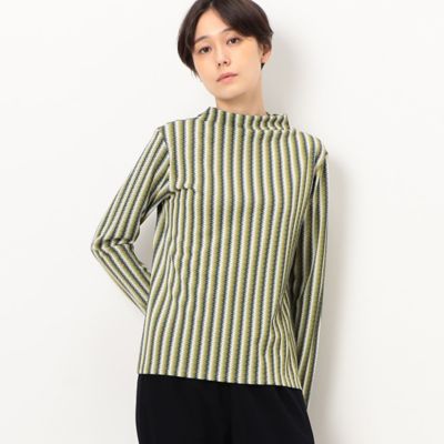 〔　＋サイズ　〕　レトロ調ミラニーズ編み　ハイネックインナー（７８２１ＥＣ０１）